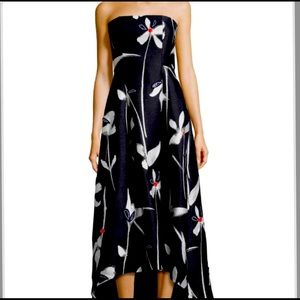 Sachin & Babi hi low formal dress with pockets. Size 8.